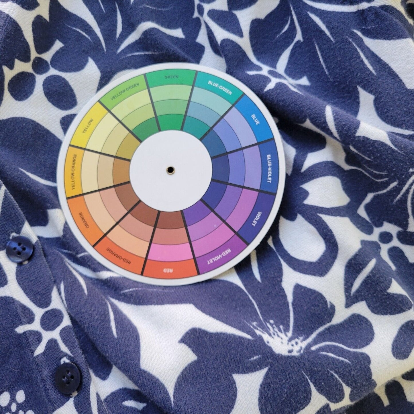 Denim Co Womens Top 3X Short Sleeve Blue White Floral Button Up Cotton Blend