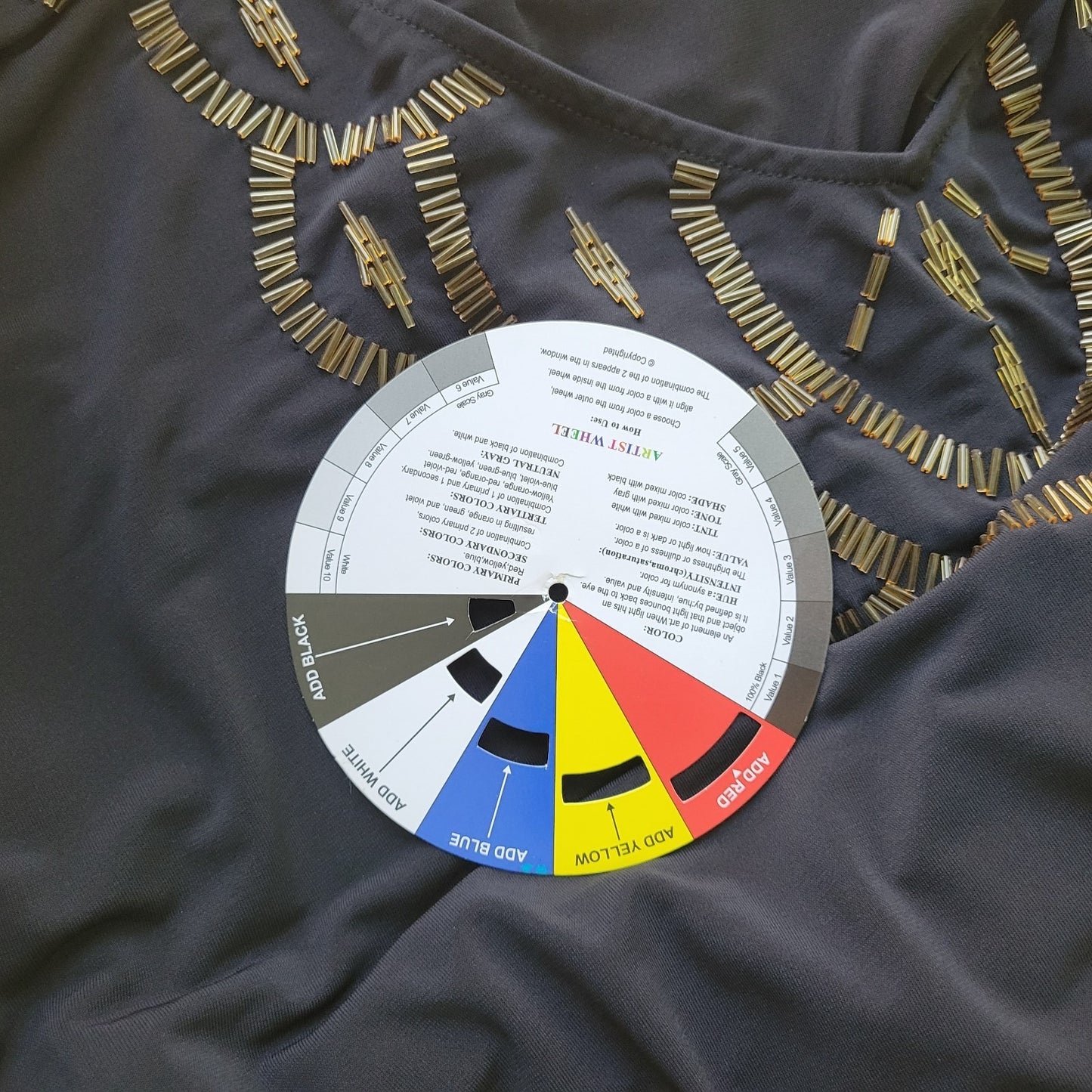 Roamans Womens Top 22 24 Plus Long Sleeve Black Beaded Poly Blend Career Casual