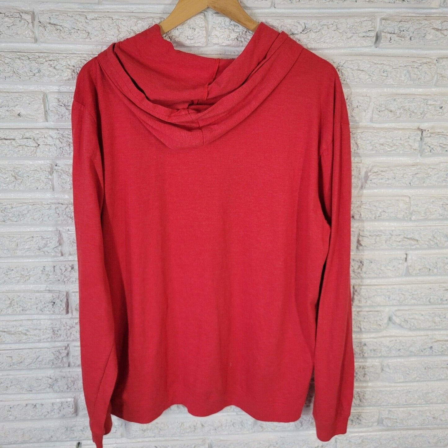 Marvel Spiderman Womens Top 2XL Plus Long Sleeve Hoodie Red Lightweight Full Zip