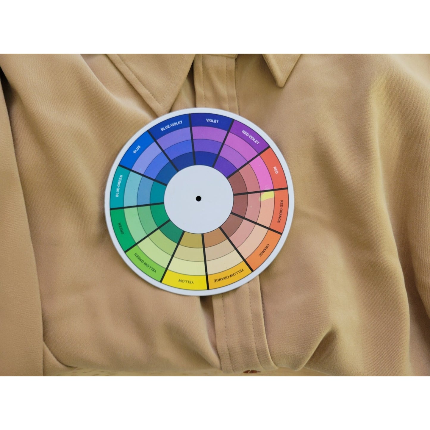 Denim & Co QVC Womens Top 3X Plus Long Sleeve Collar Tan Velour Office Button