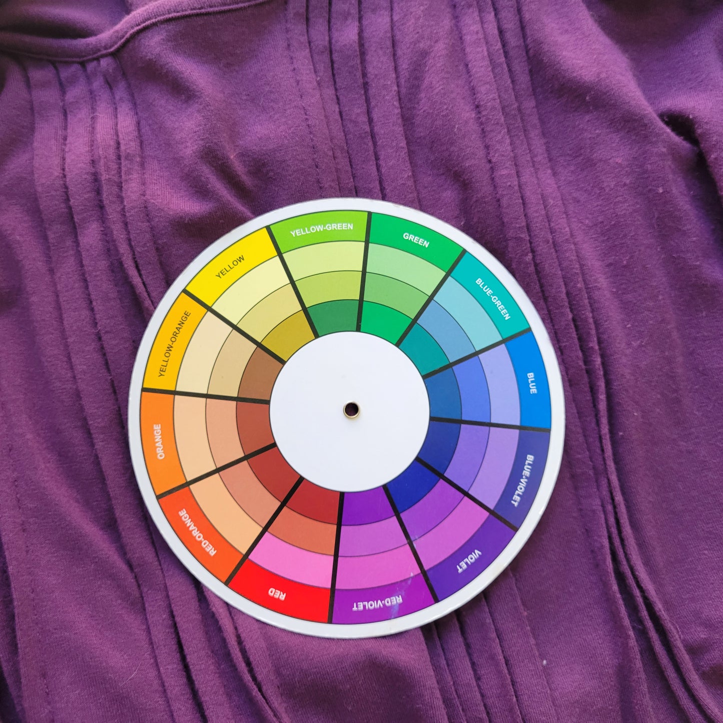 Avenue 22/24 Plus Purple Pleated Tunic Blouse Stretch Long Sleeve PUR30E