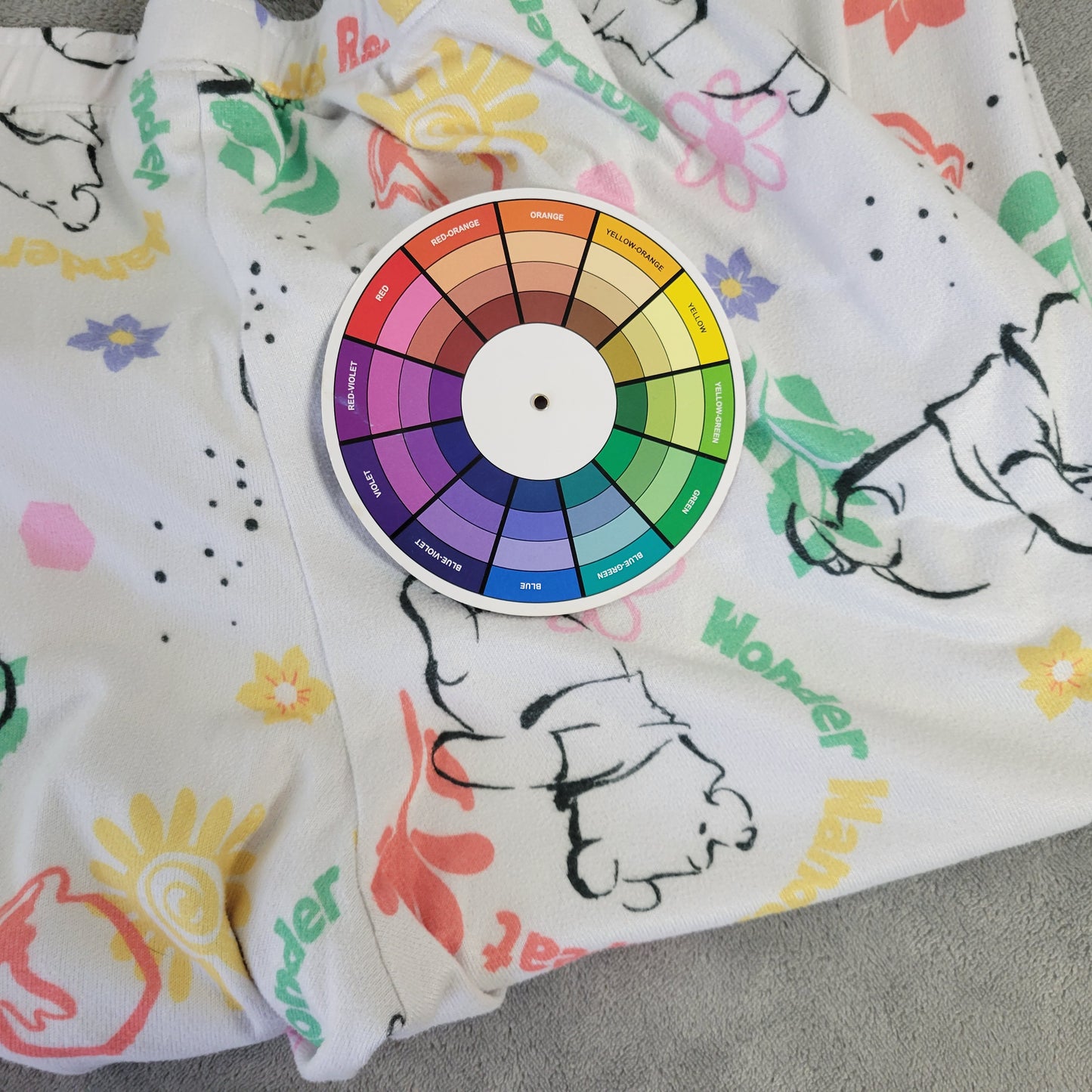 Disney Winnie the Pooh XL Pajama Pants Women's White Graphic Pockets NOV108E