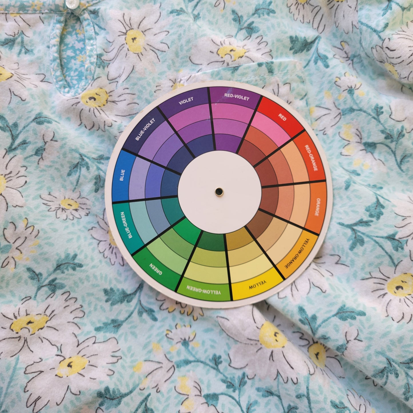 Carole Hochman Nightgown 1X Plus Size Blue Yellow Floral 100% Cotton FLO162XE