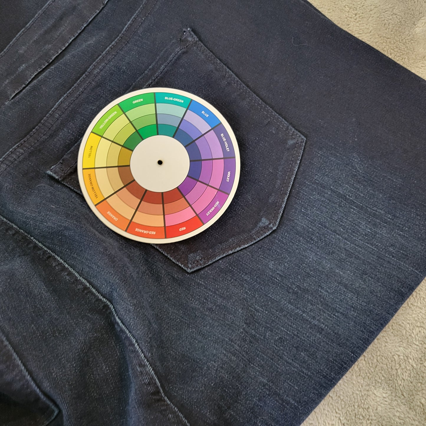Bandolino Mandie 24W Dark Indigo Jeans Elastic Waist Stretch Denim SL95E