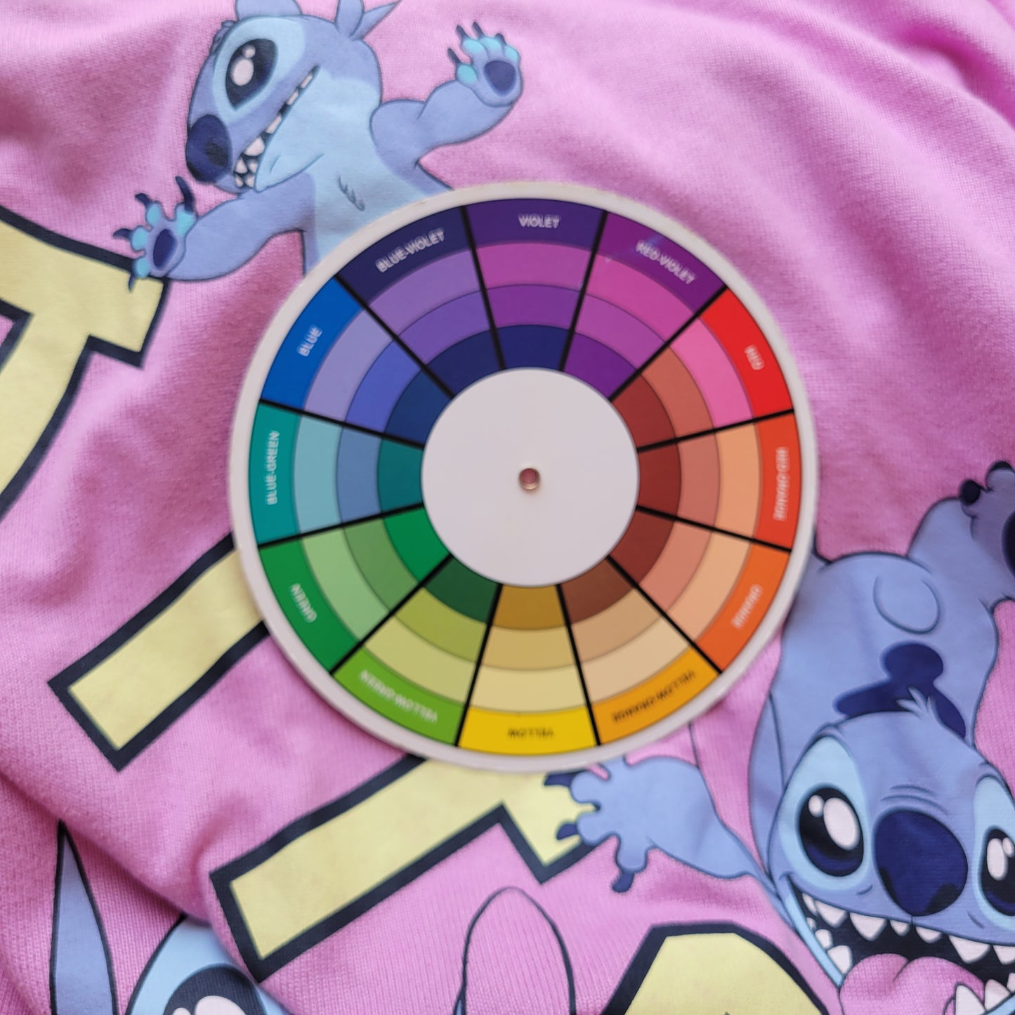 Disney Lilo & Stitch Women's 2X Pajama Top Gown Lavender Long Sleeve NOV44XE