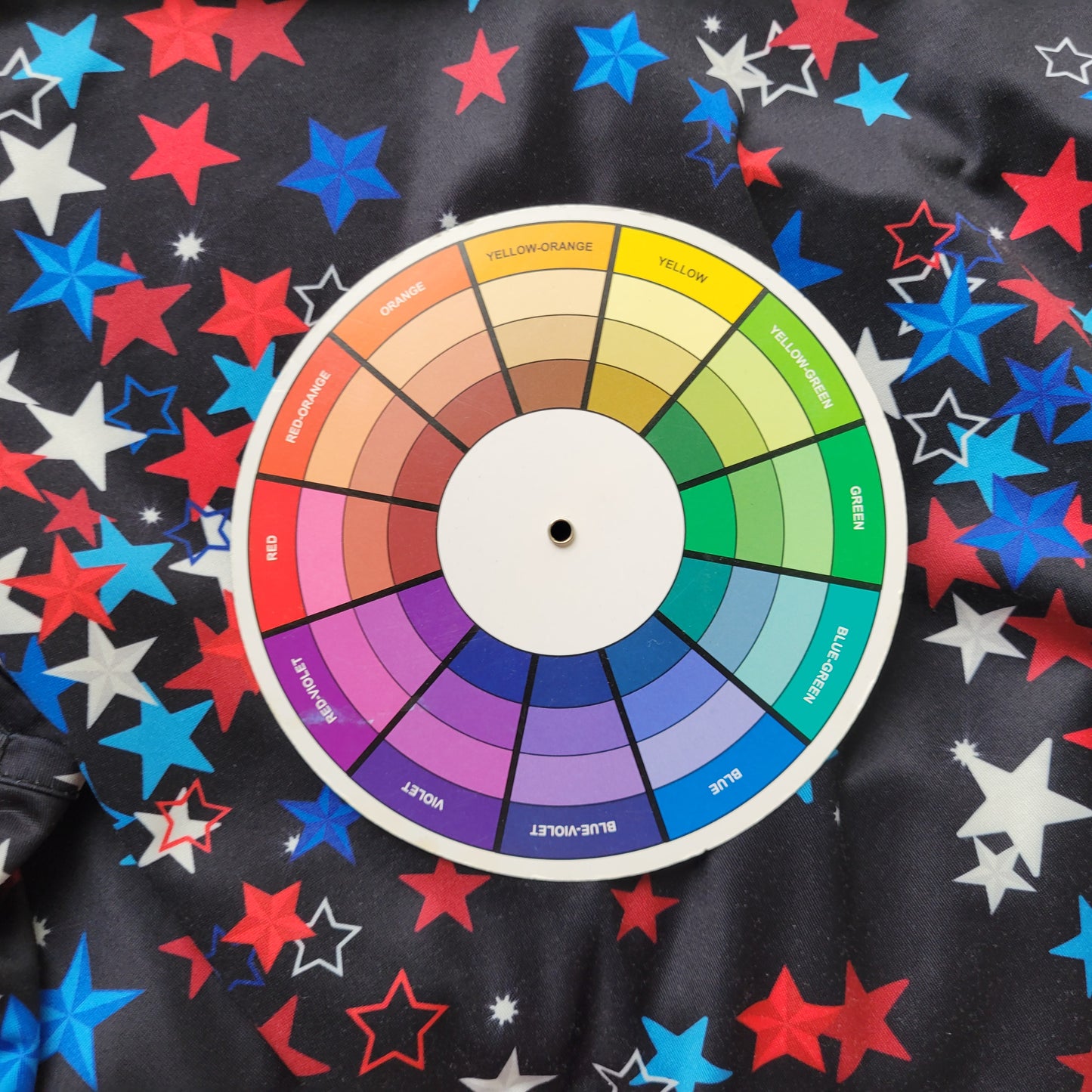 Dress Works Women's XXL Patriotic Tank Top Star Print Multicolor C19E