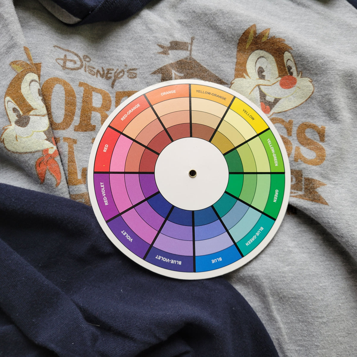 Disney World Fort Wilderness 50th Raglan Shirt 2XL Chip Dale Baseball NOV34E