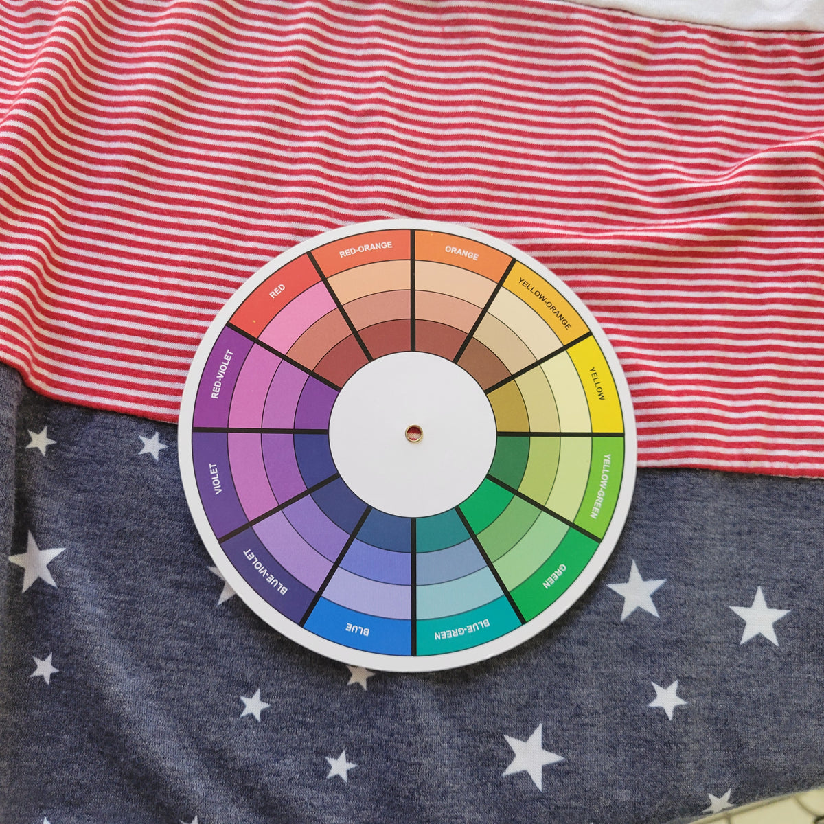 Moa Moa Patriotic Tee 1X Plus Size Red White Blue Bell Sleeve T Shirt Top D2E