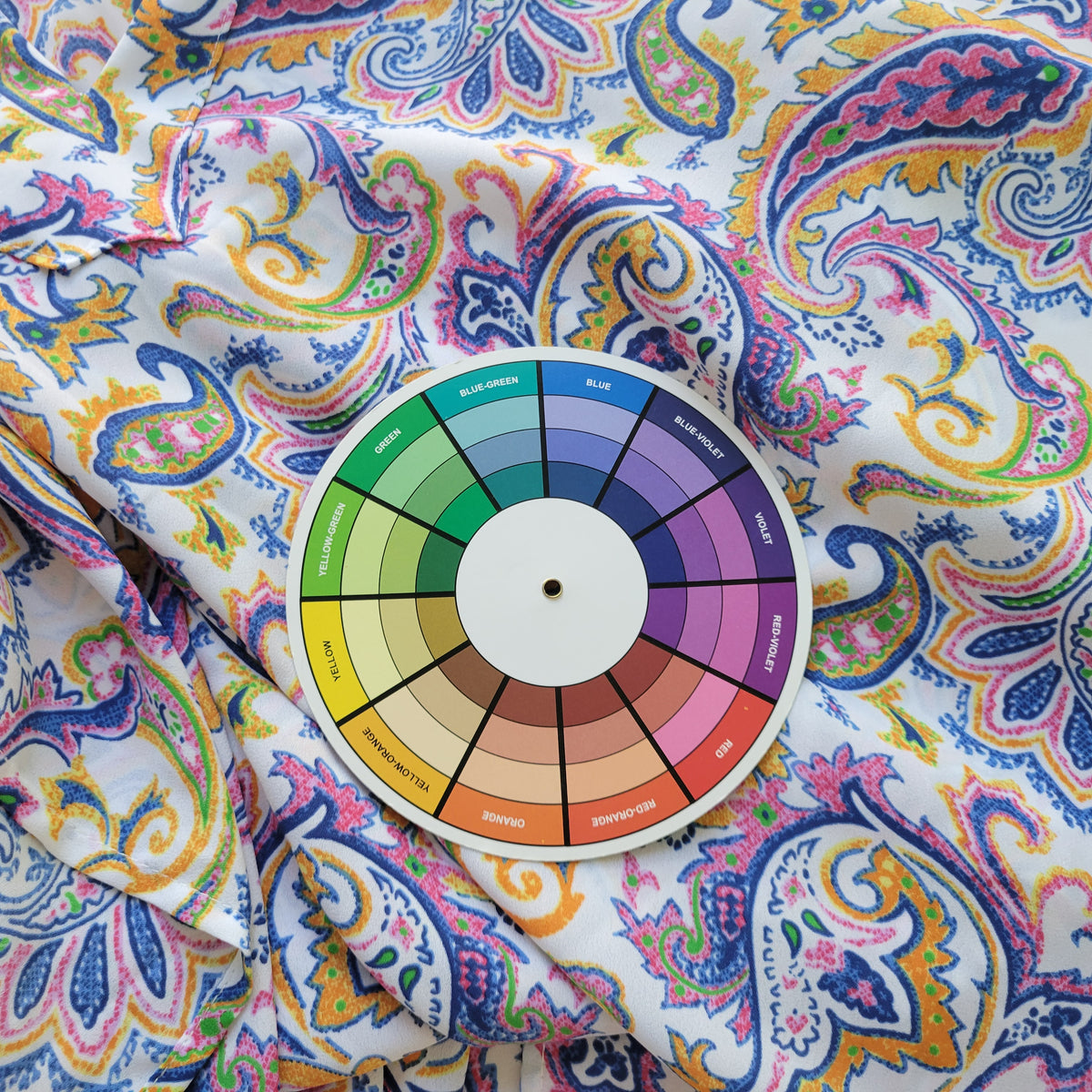Westbound Women 2X Plus Kimono Top Paisley Multicolor V-Neck Asymmetric High Low