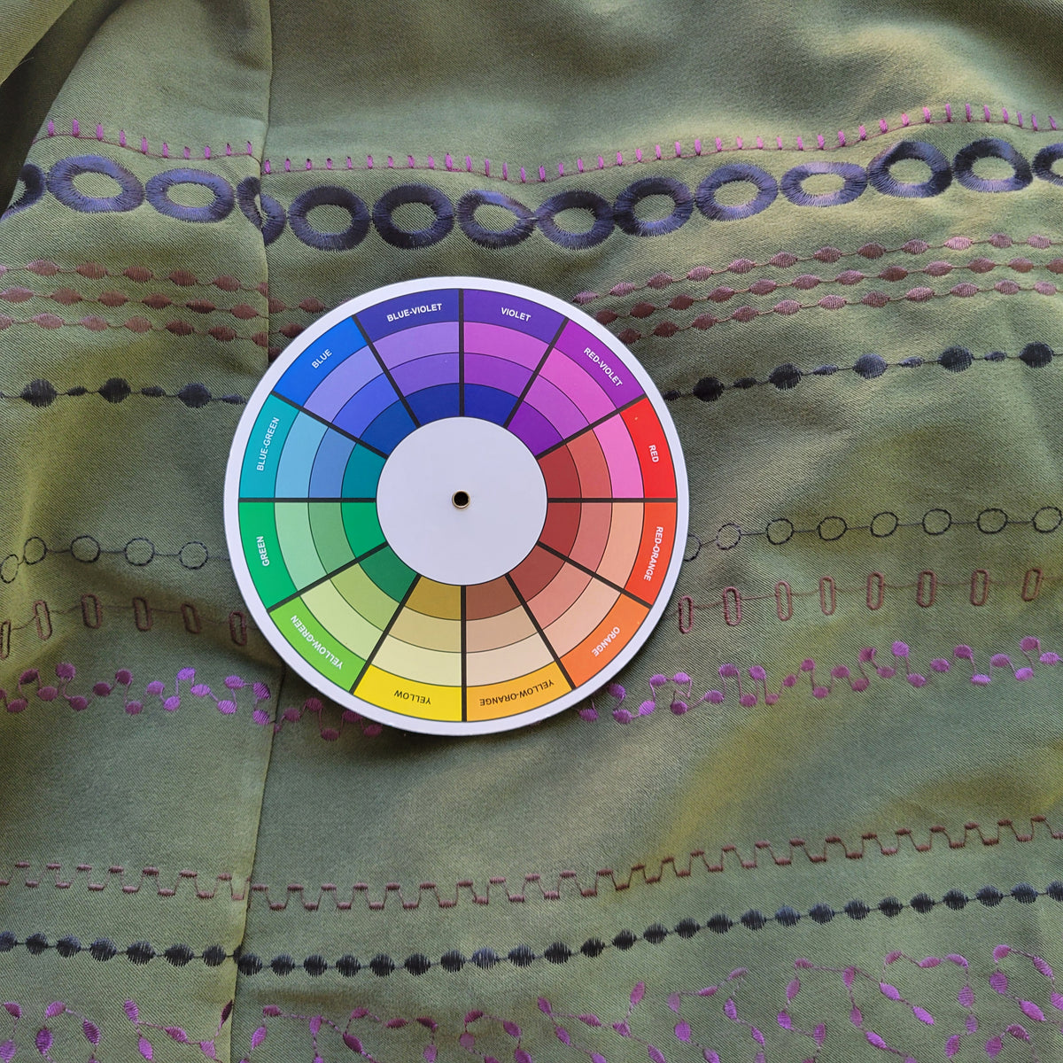NotationS 2X Pencil Midi Skirt Green Velour Embroidered Lined Zip Plus Straight GRE18E