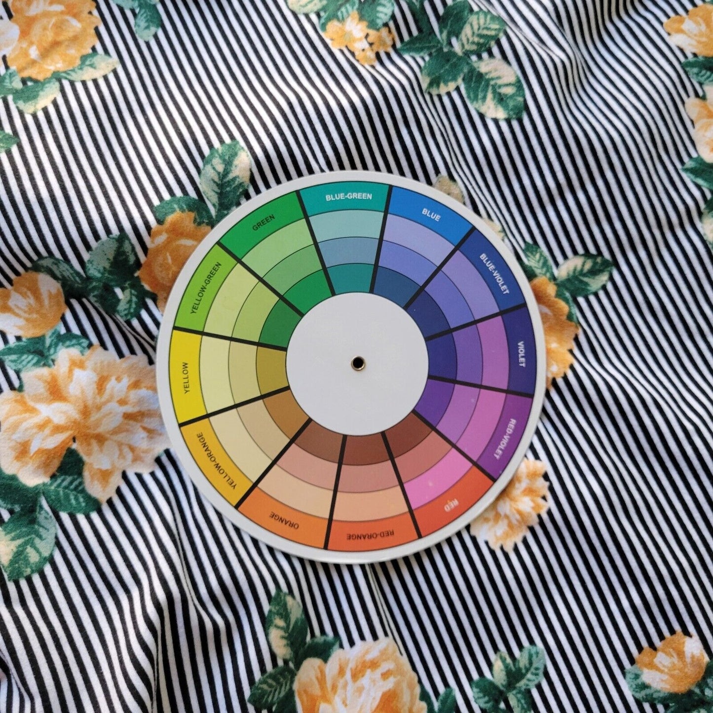 Top Fashion New York Womens Top 3X Tank Spaghett Strap Tan Green Stripe Floral