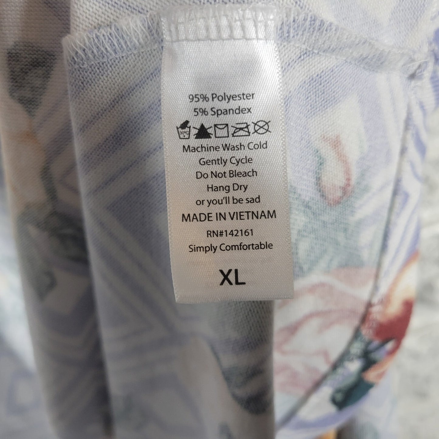 Lularoe Womens Top Extra Large Cardigan Open Blue Gold Floral Pockets Poly Blend