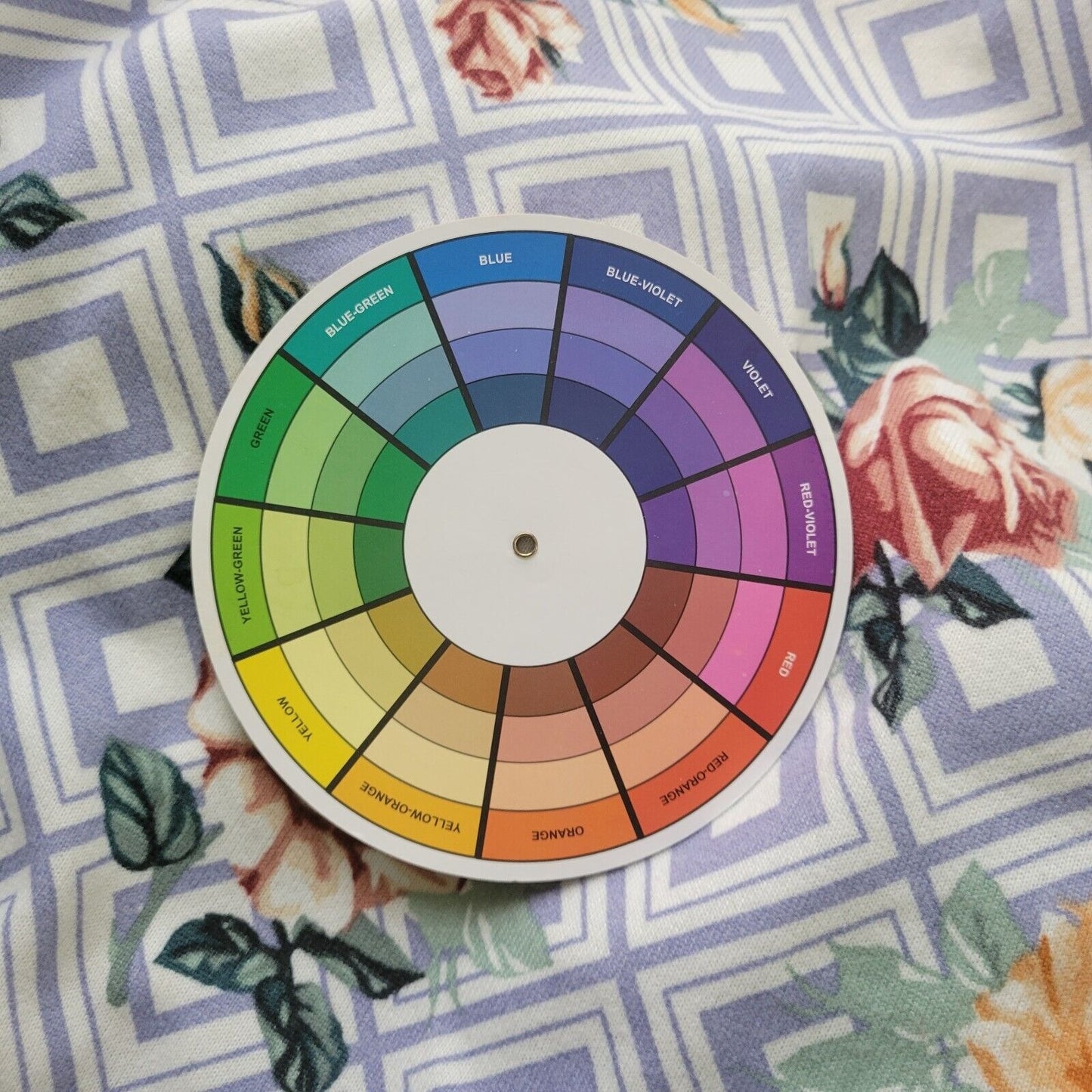 Lularoe Womens Top Extra Large Cardigan Open Blue Gold Floral Pockets Poly Blend