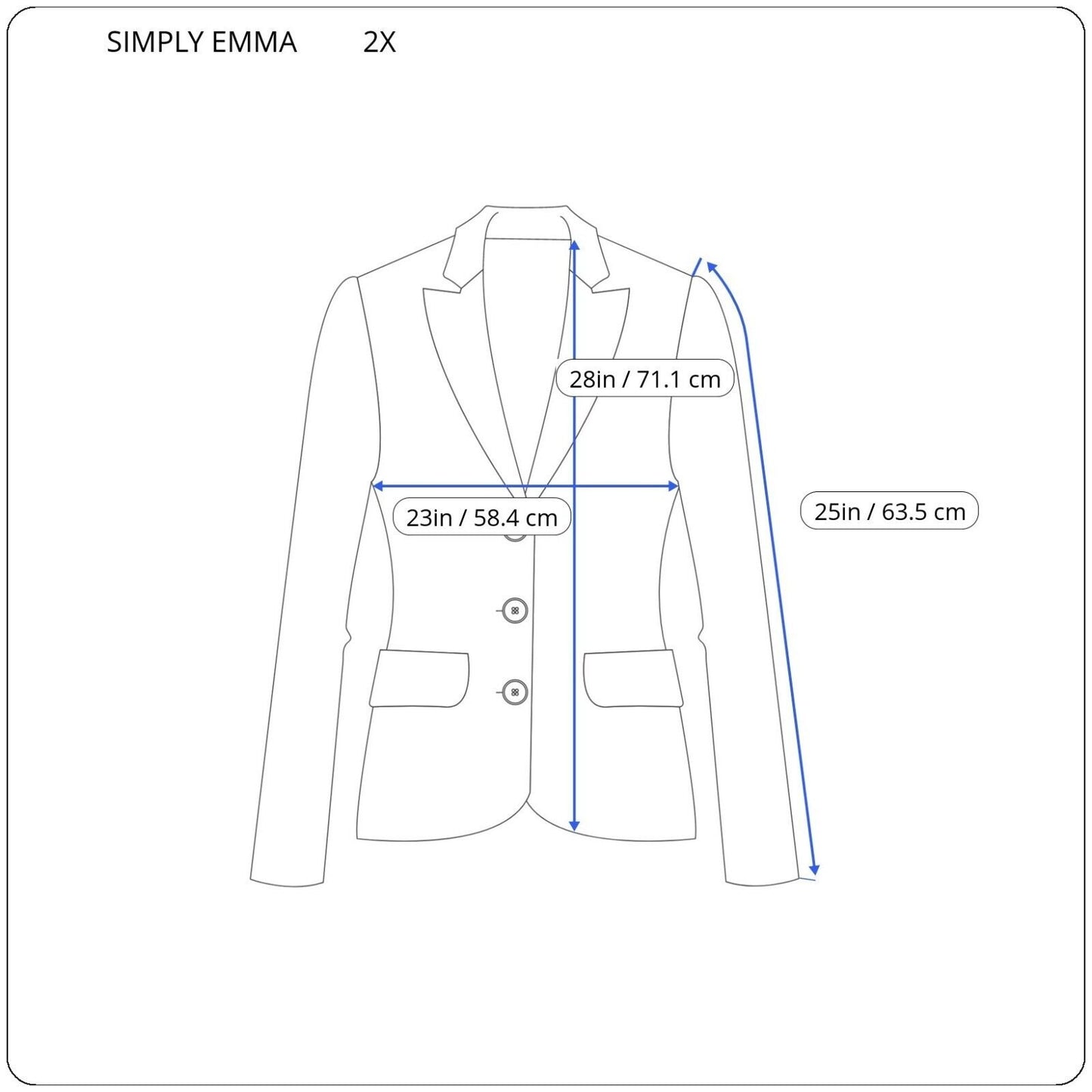 Simply Emma Womens Jacket 2X Blazer Red Floral One Button Pockets Career Casual