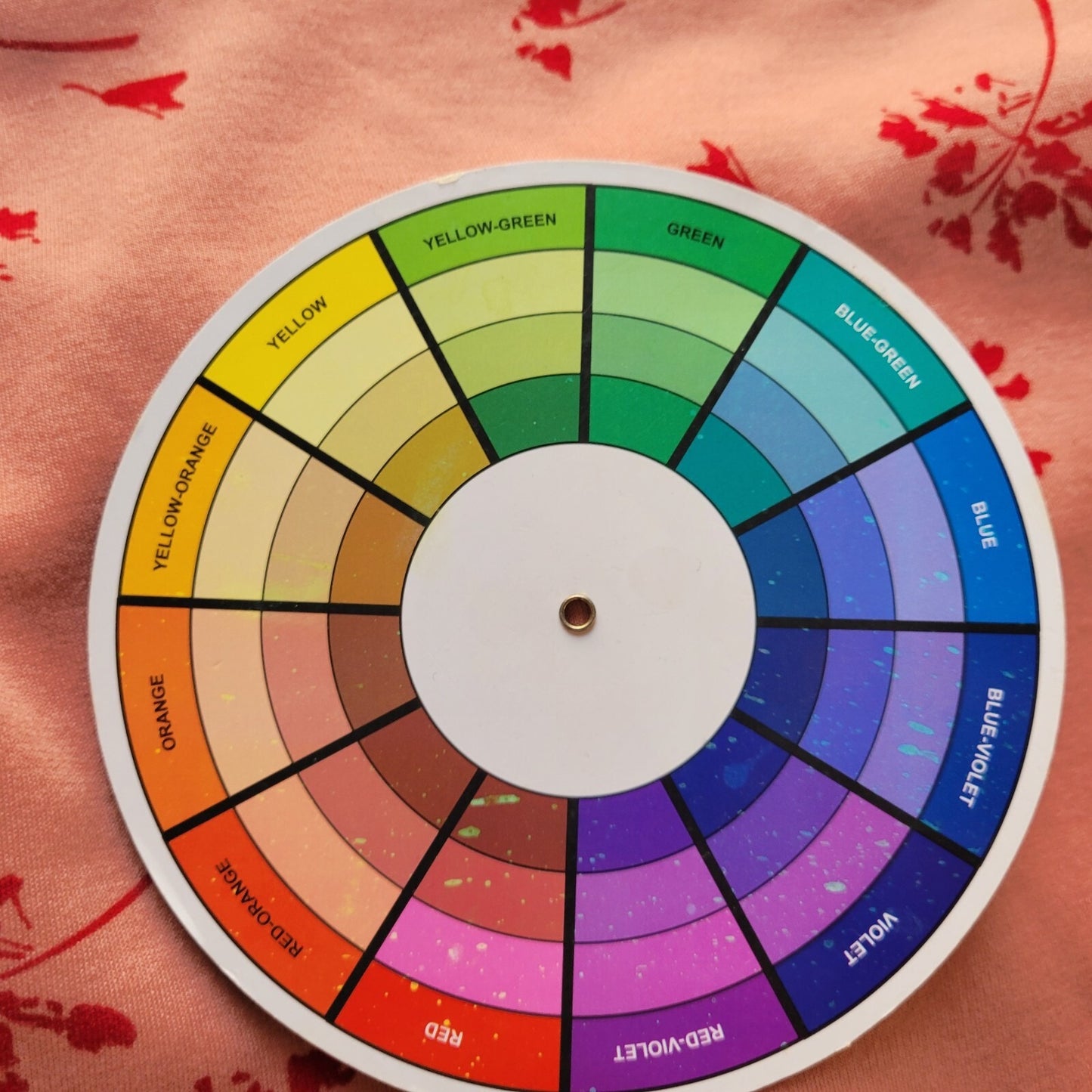 Liz Claiborne Womens Top XXL Plus Tee Short Sleeve Pink Floral Poly Blend Casual