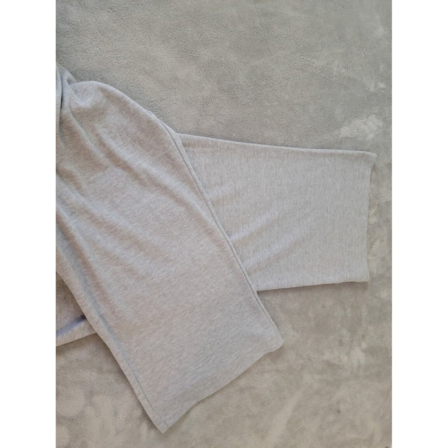 Woman Within Womens Pants 3XP Jogger Elastic Waist Lightweight Drawstring Gray