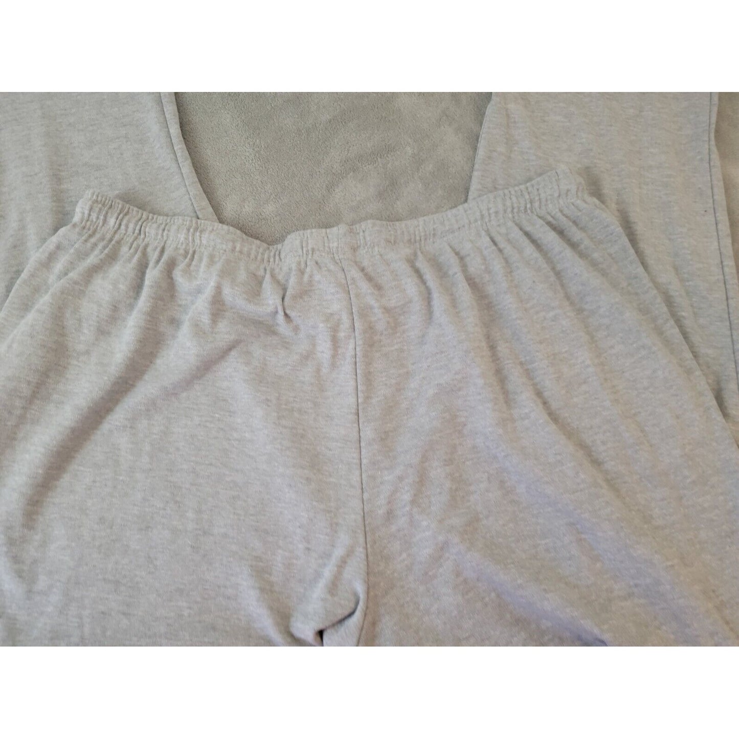 Woman Within Womens Pants 3XP Jogger Elastic Waist Lightweight Drawstring Gray