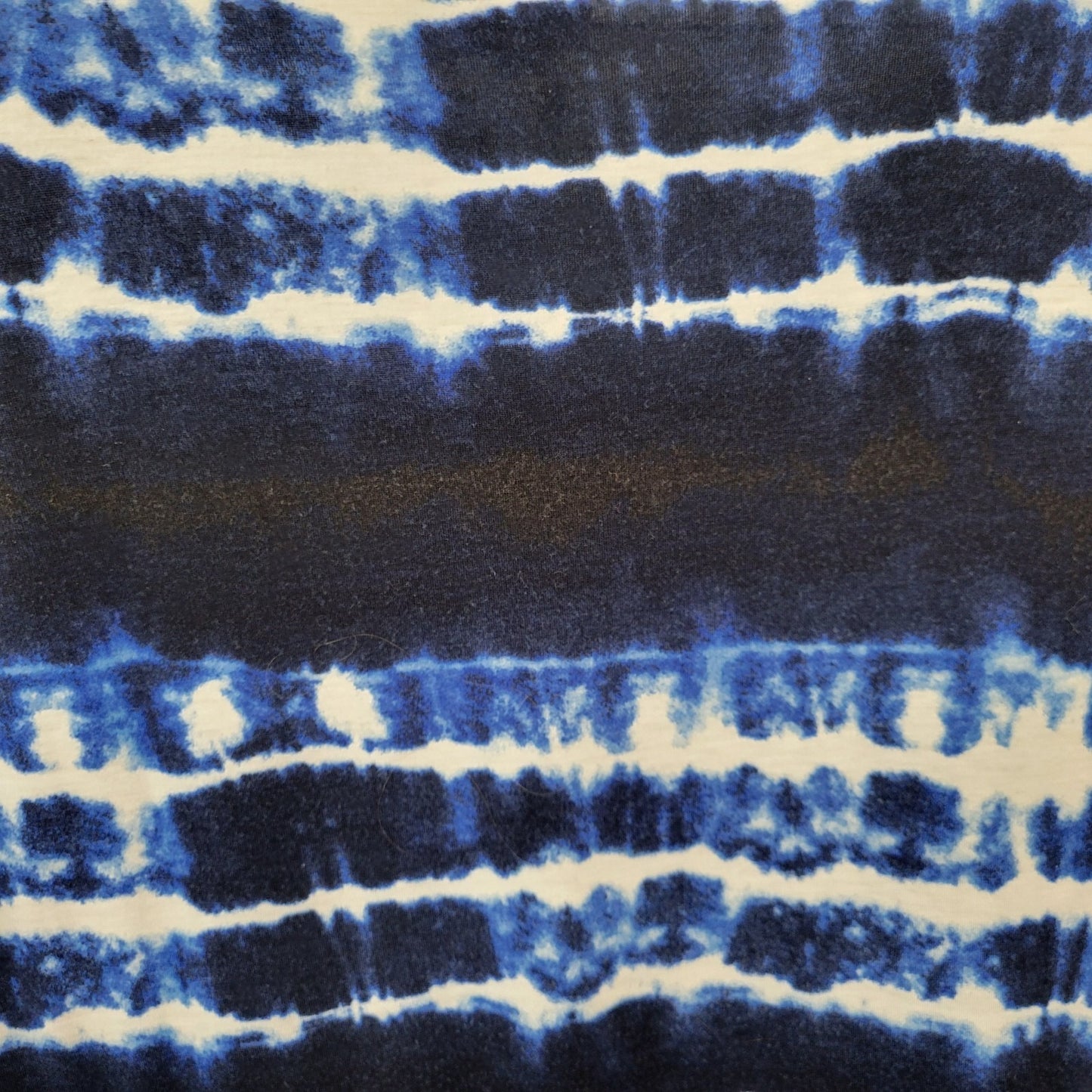 Lularoe Womens Dress 2XL Plus Short Sleeve Blue Tie Dye Poly Blend Casual Comfy