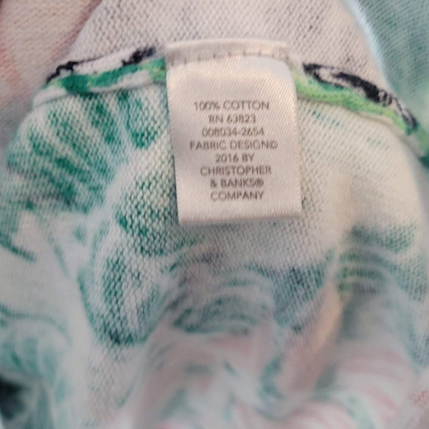 CJ Banks Womens Sweater 3X Cardigan Orange Floral One Button Cotton Lightweight