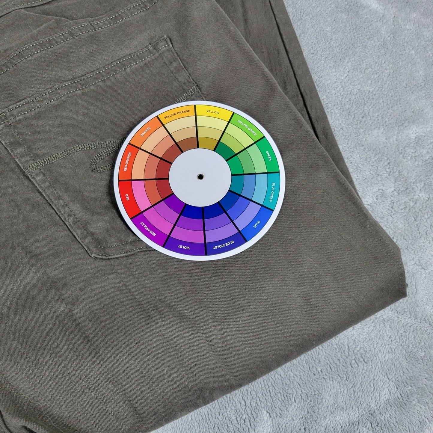 Style Co Womens Jeans 20W Plus Slim Straight Leg Army Green Cotton Blend Zip Fly