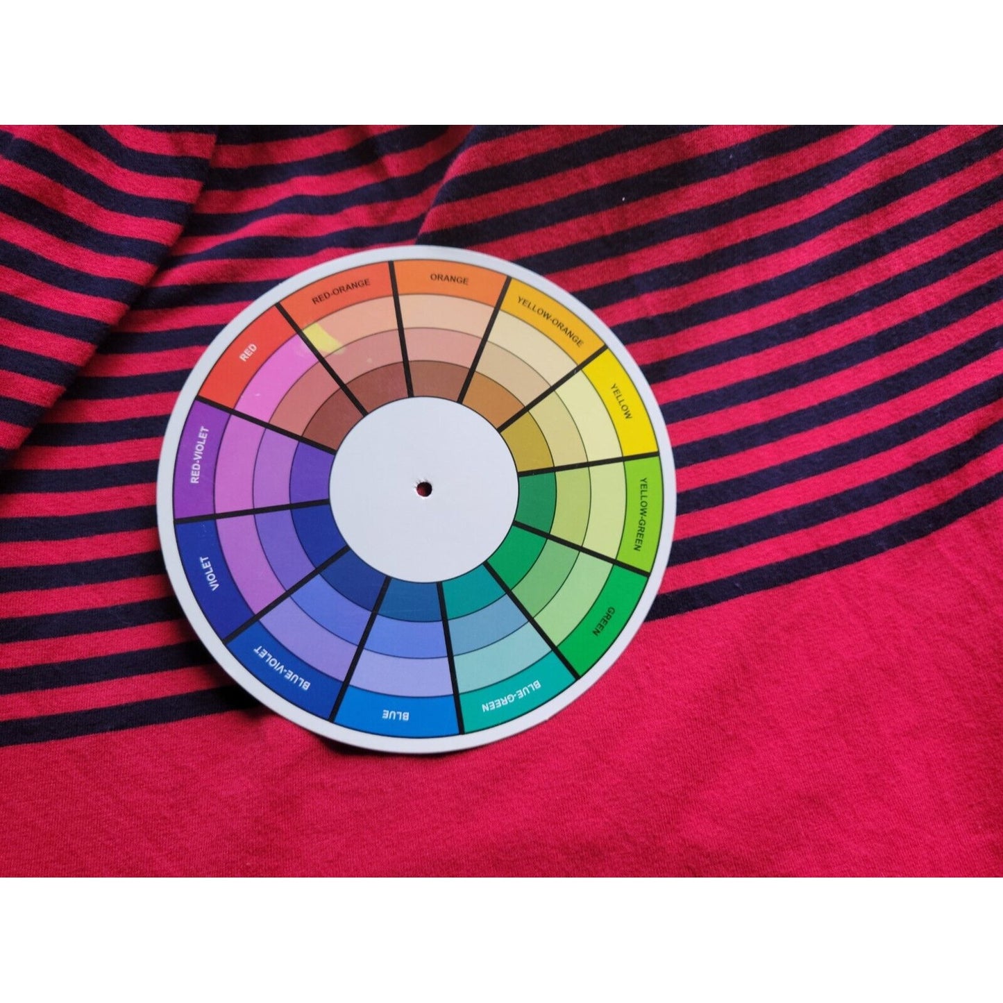 Chaps Womens Top Extra Large XL Tee Red Stripe Deco Buttons Stretch Casual Comfy