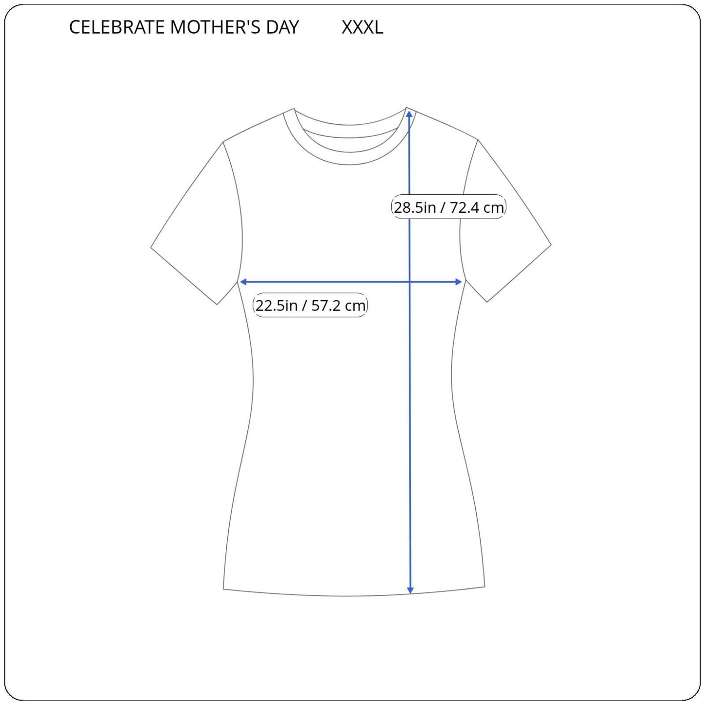 Celebrate Mothers Day Womens Shirt XXXL Plus Tee Mama Black Animal Print