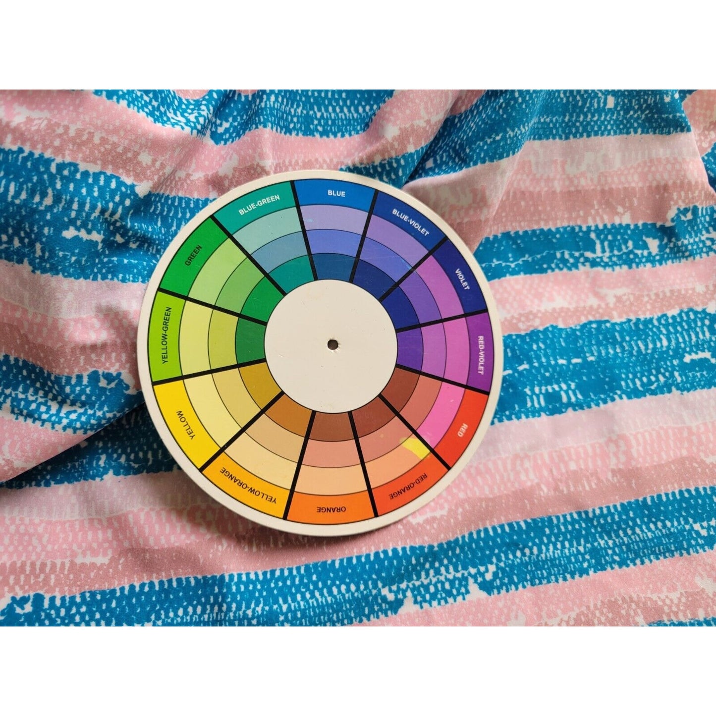 Aqua Couture Swim Top Extra Large XL Strappy Bra Lined Blue Stripe Racerback