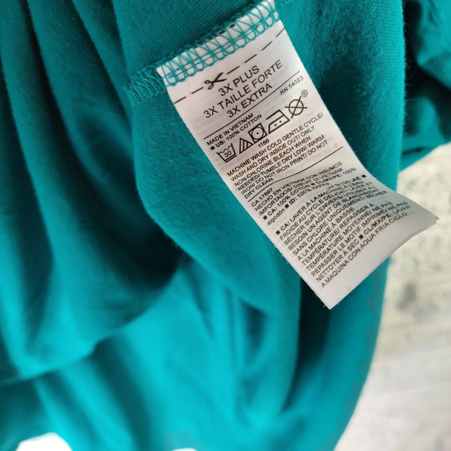 Old Navy Everywear Womens Top 3X Tee Pajama Cozy Vibes Penguin Blue Green Cotton