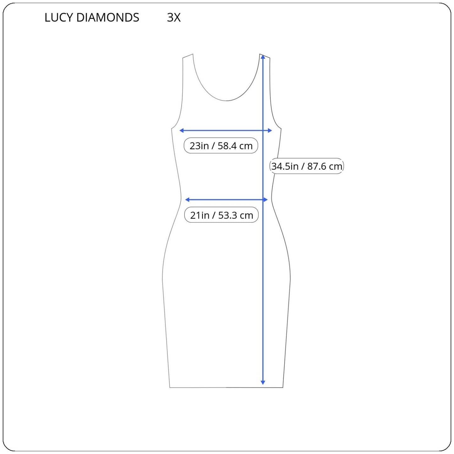 Lucy Diamonds Womens Dress 3X Plus Tank Mini Pull On Tiered Pink Floral Casual