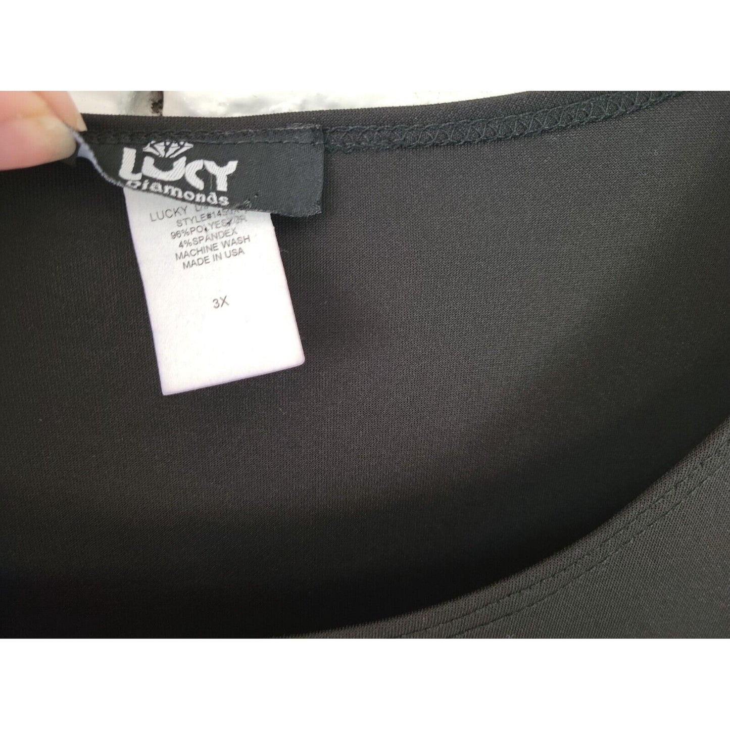 Lucy Diamonds Womens Dress 3X Plus Tank Mini Pull On Tiered Pink Floral Casual