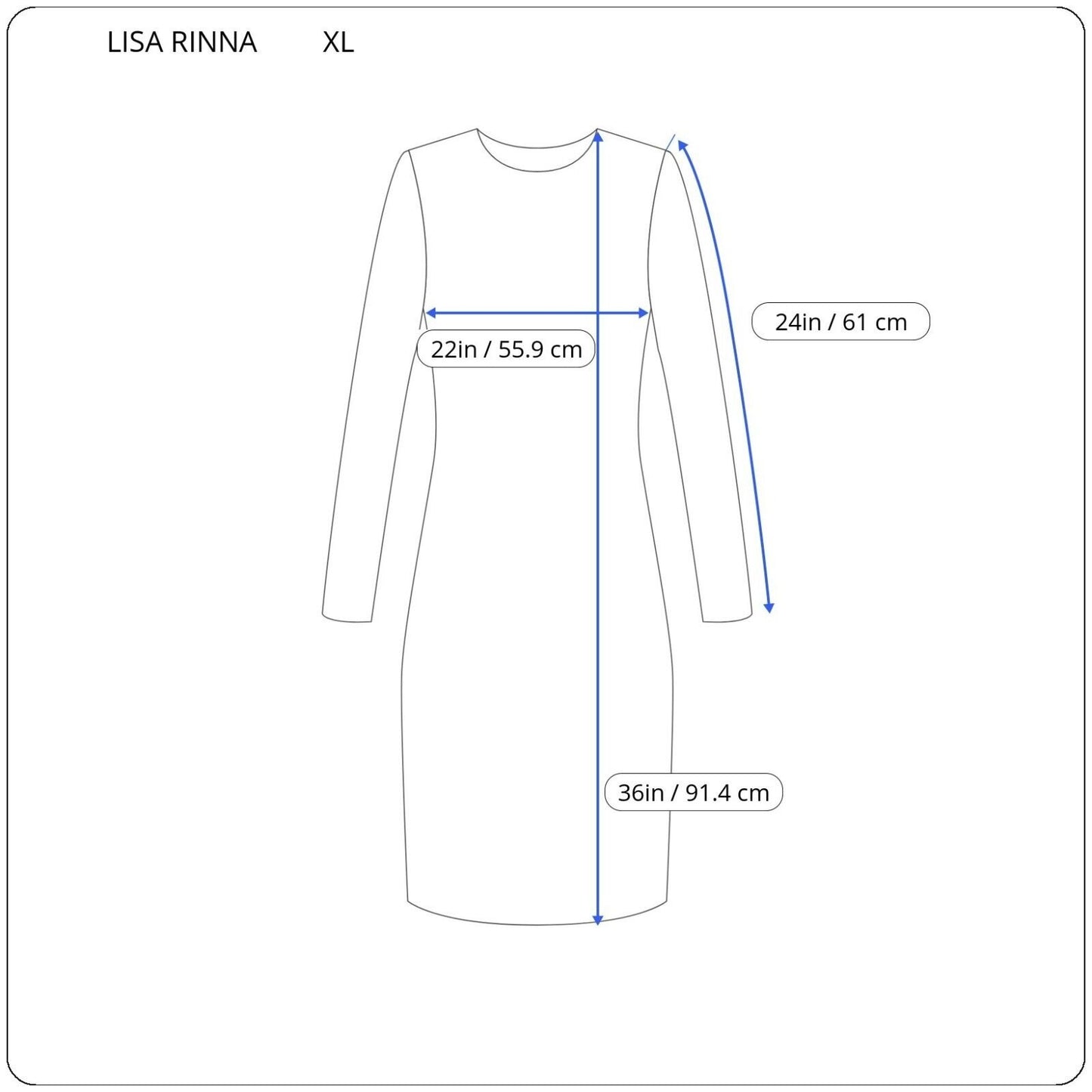 Lisa Rinna QVC Womens Dress Extra Large XL Mini Long Sleeve Black Lightweight