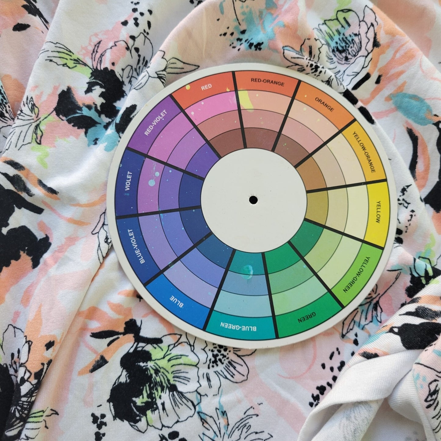 Torrid Super Soft Knits Womens Top 1 1X Plus Tee Pink Floral Casual Rayon Blend