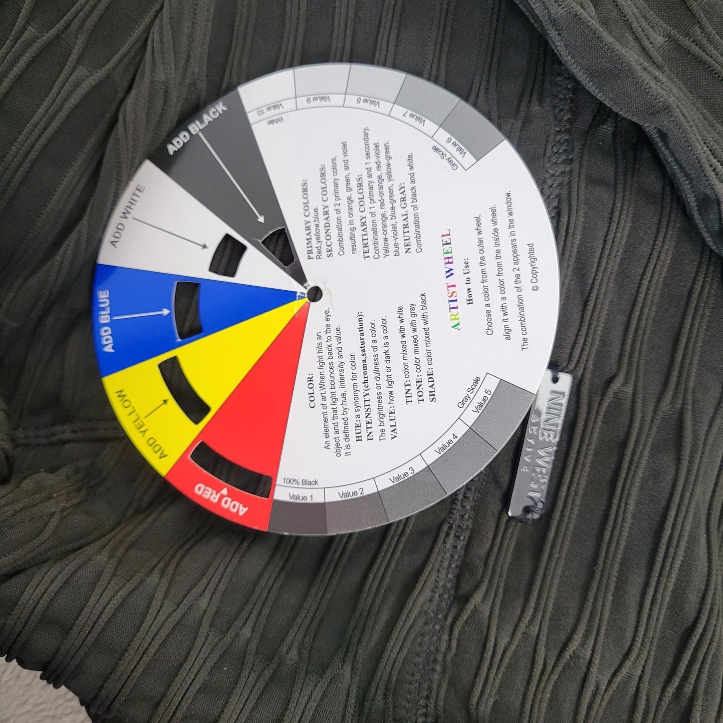 Nine West Active Women Leggings 3X Plus Black Pleated Pockets Poly Blend Workout