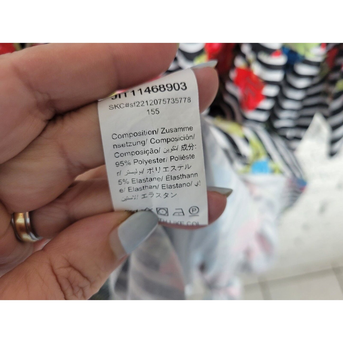 Emery Rose Dress 2XL 3/4 Bell Sleeve Red Floral Poly Blend Ruffle Pockets Casual