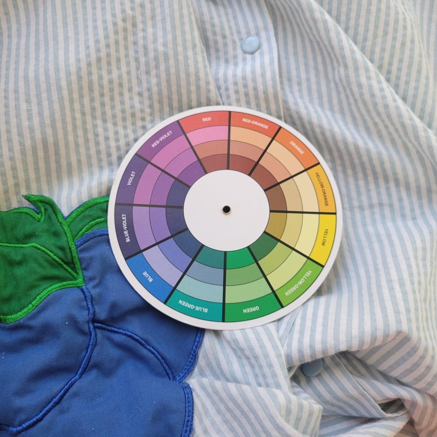 CW Classics Womens Dress 1X Plus House Loungewear Blue Stripe Lightweight Pocket