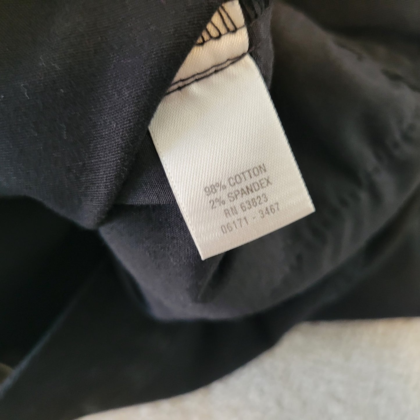 CJ Banks Womens Pants 16W Pants Cropped Straight Leg Black Zip Fly Comfy Pockets