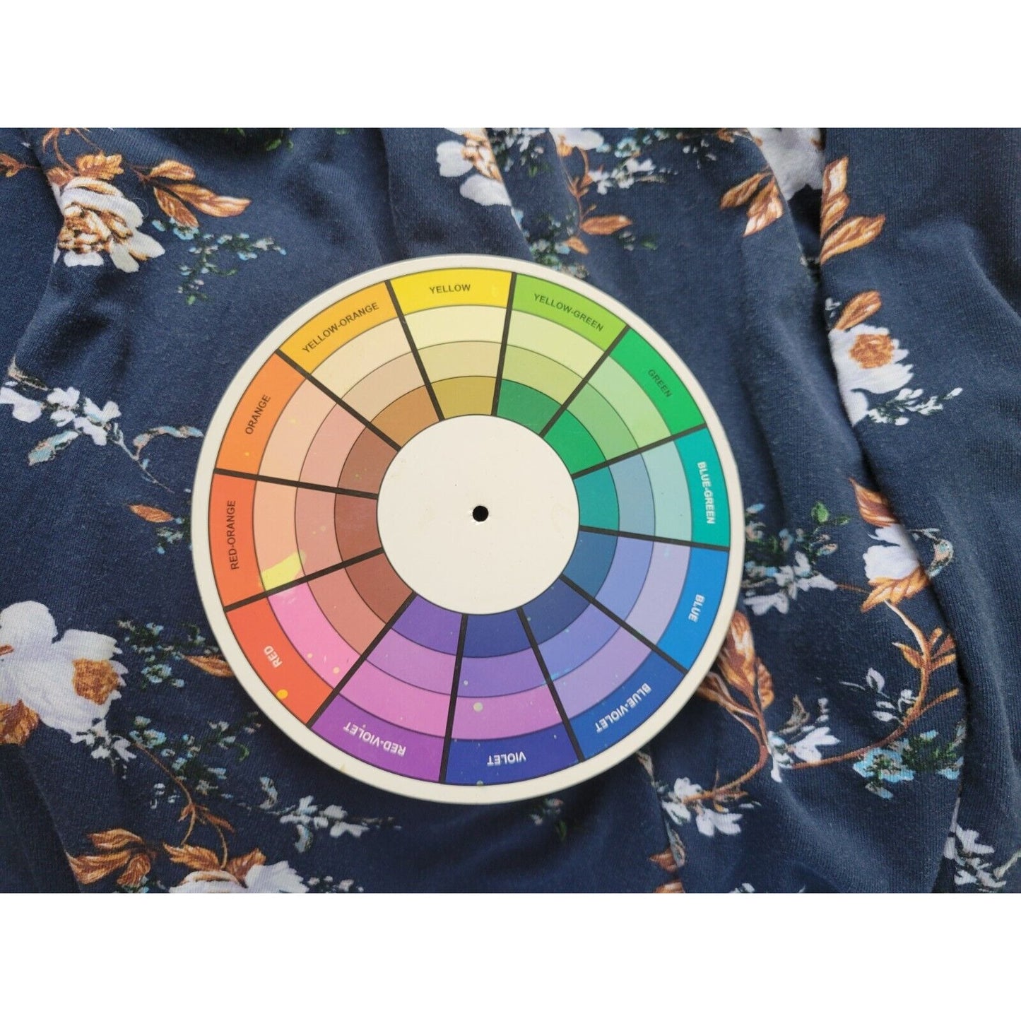 Time Tru Womens Maternity Dress XXL 20 Long Sleeve Blue Floral Casual Comfy