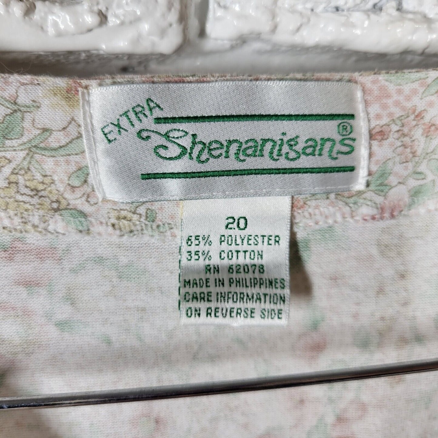 Shenanigans Women Romper 20 Plus Shorts Tan Floral Poly Blend Drawstring Pockets