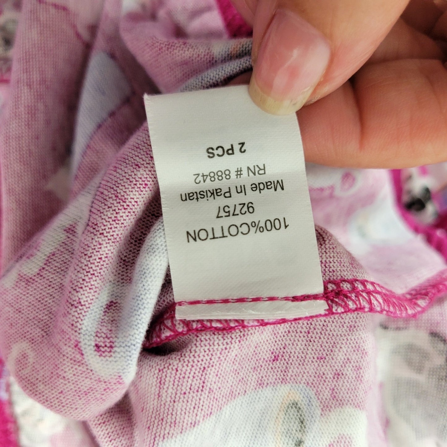 Dreams Co Womens Pajama Pants 5X Plus Frenchie Coffee Cocoa Purple Loungewear