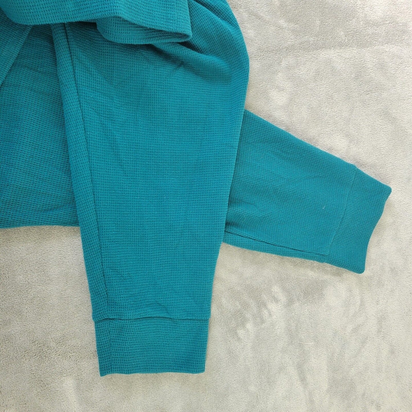 Denim Co Womens Pants 2XP Petite Pull On Green Poly Blend Pockets Jogger Casual