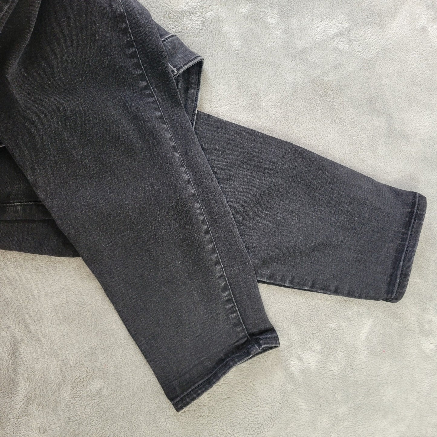 Old Navy Rockstar Womens Jeans 20 Plus Super Skinny Black Comfy Cotton Blend