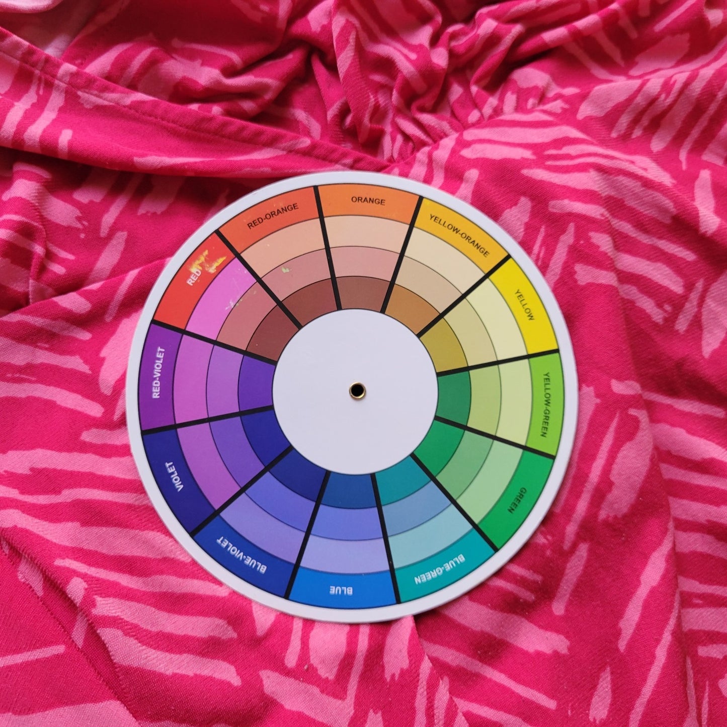 Apt 9 Womens Dress XL Sleeveless Pink Watercolor Poly Blend Keyhole Casual Comfy