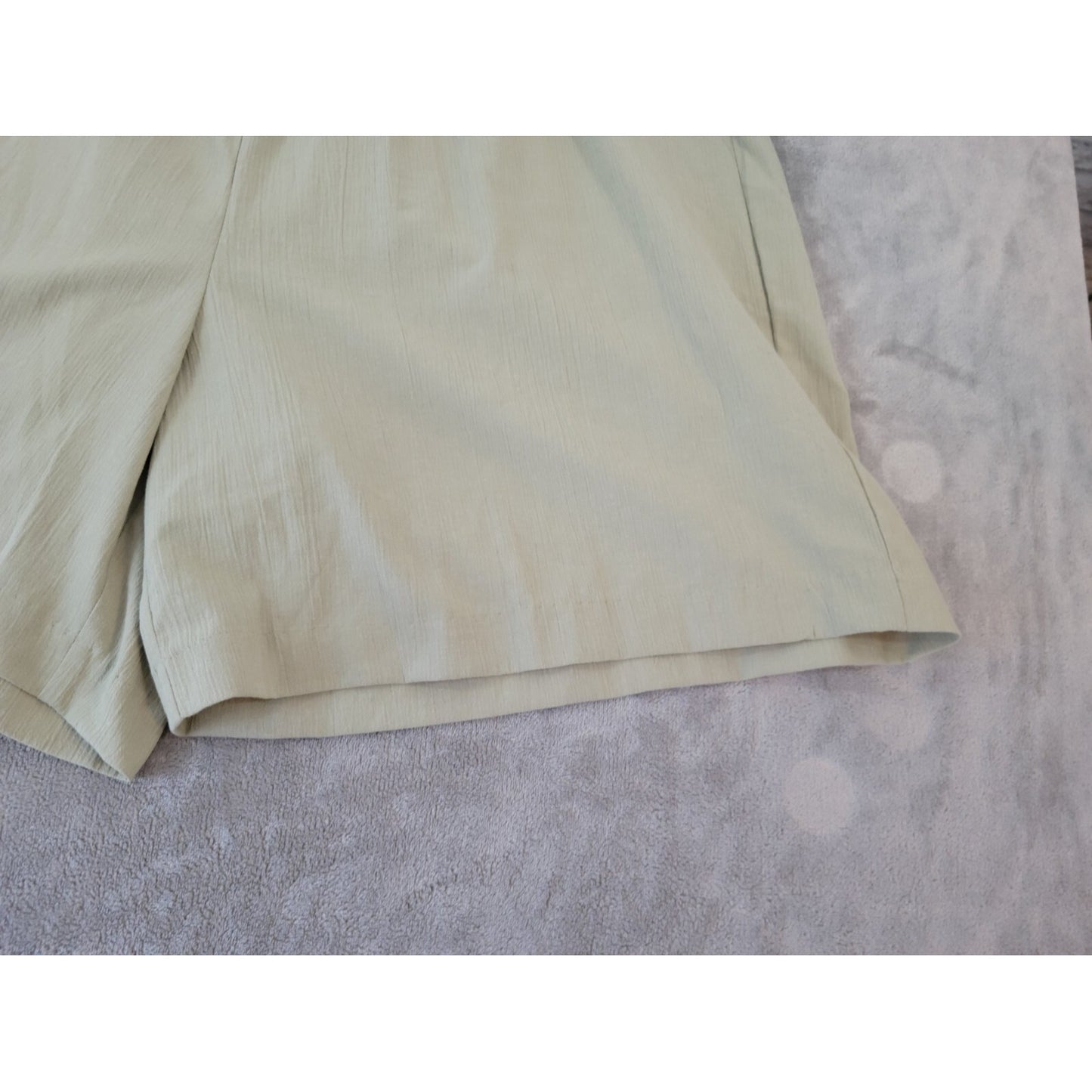 Jeno Neuman Womens Shorts 3XP Plus Petite Pull On Walking Green Pockets New