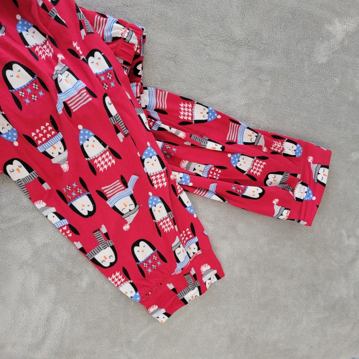 Secret Treasures Womens Pajama Pants 2X 18W 20W Plus Red Penguins Loungewear