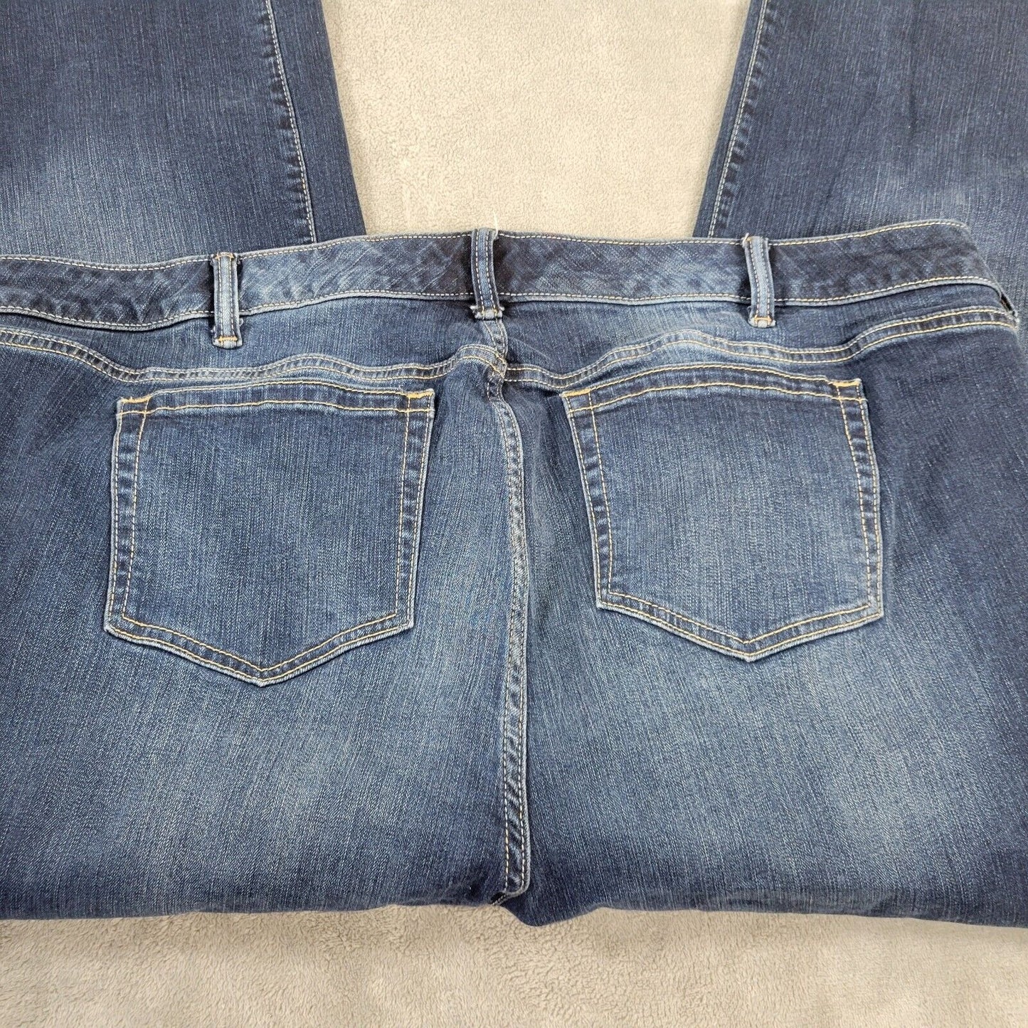 Torrid Womens Jeans 28XS 28XP Boot Cut Dark Blue Denim Wash Zip Comfort Waist