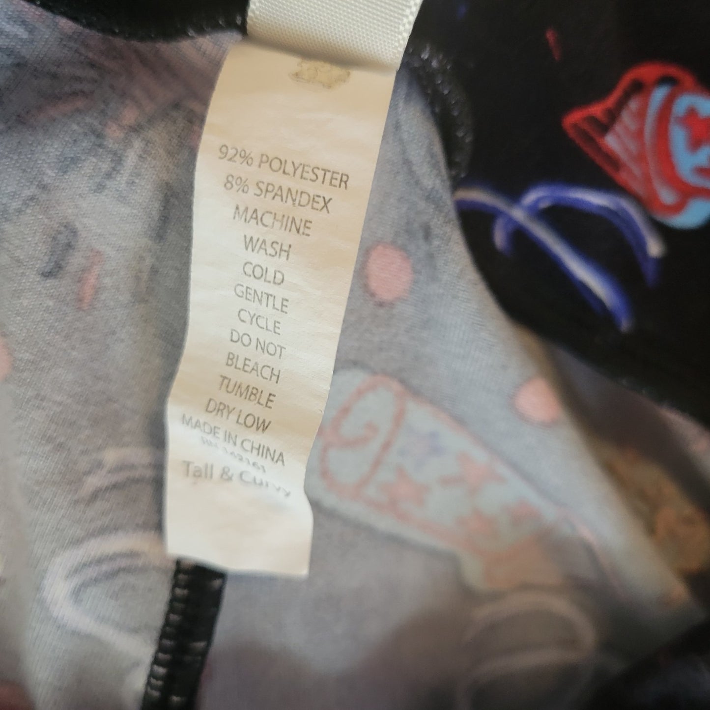 Fourth of July Lularoe Womens Pants TC Tall Curvy Leggings Firecracker Patriotic