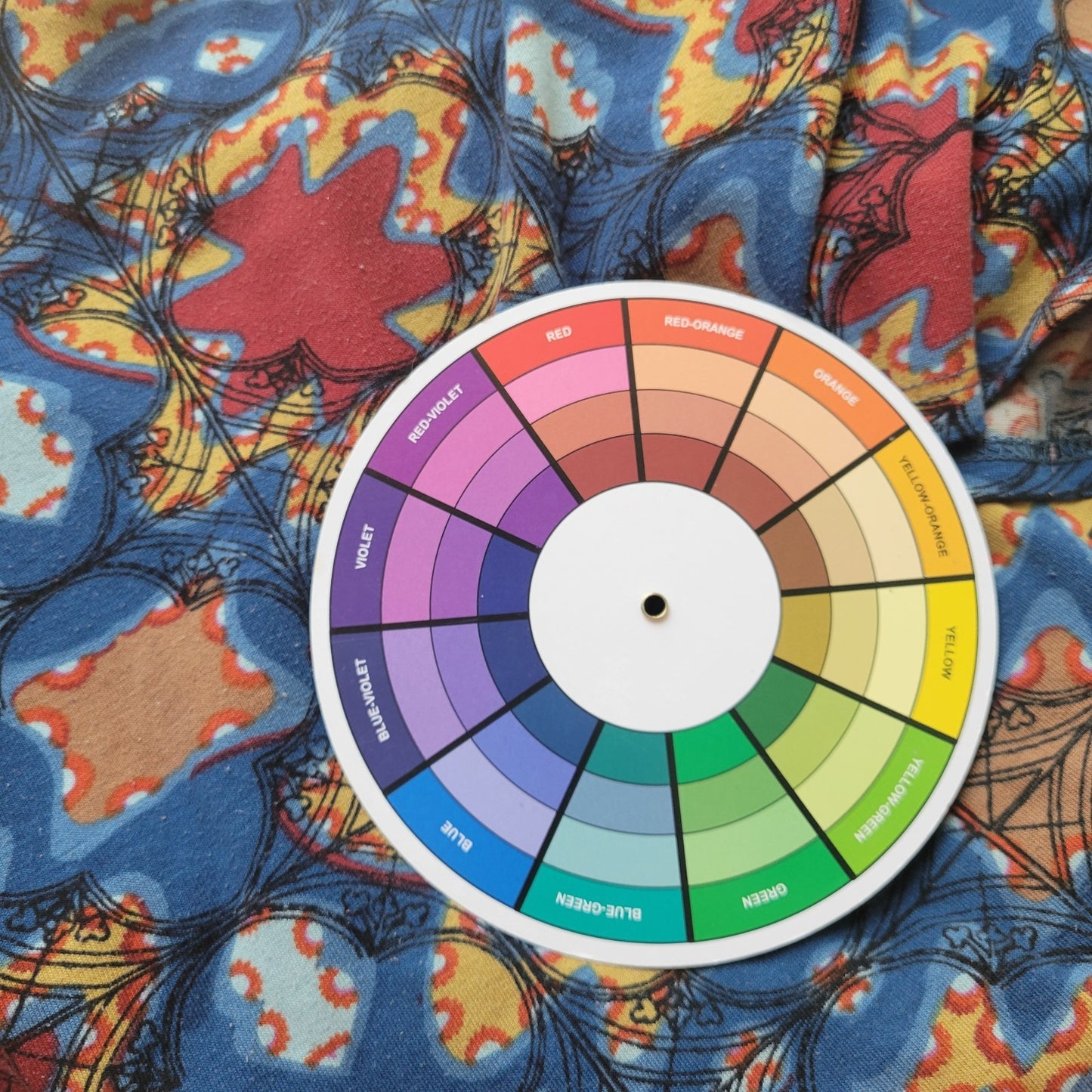 Lularoe Womens Top Extra Large XL Tunic Blue Brown Geometric Poly Blend Casual