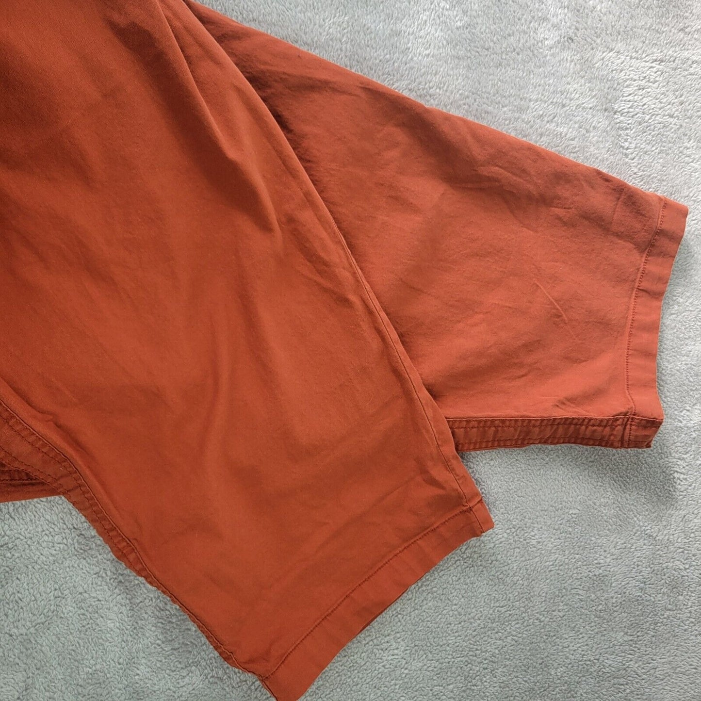 Sonoma Womens Pants 3X Plus Paper Bag Drawsting Pull On Crop Brown Cotton Blend