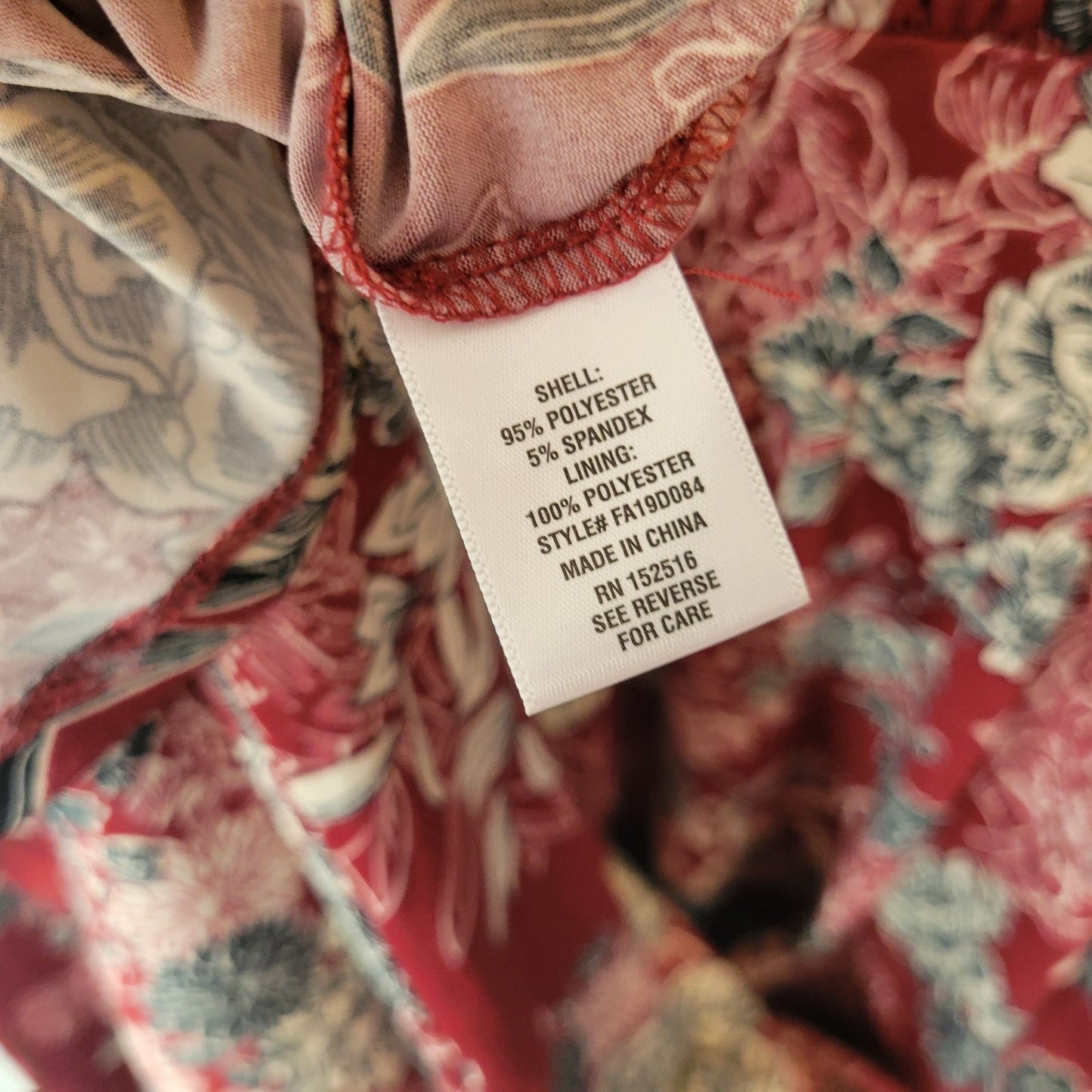 Meri Skye Womens Dress 2X Plus Sleeveless Sheath Burgundy Floral Midi Poly Blend