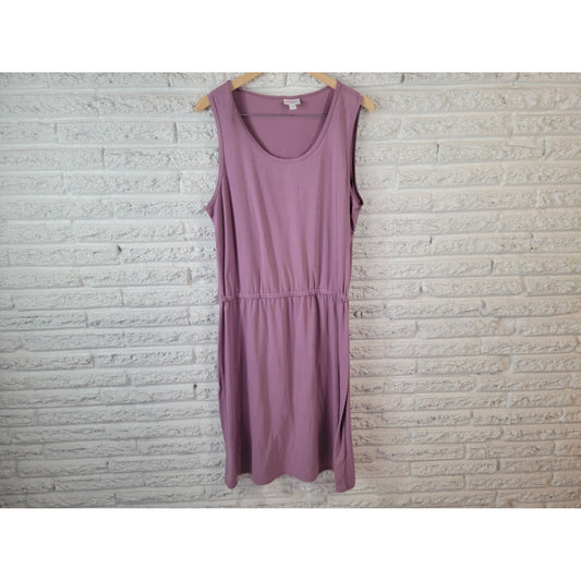 Lularoe Womens Dress 2XL Plus Sleeveless Sheath Lavender Pullover Casual Comfy